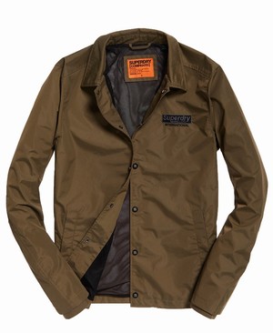 Superdry International Férfi Kabát Khaki | BYFIV9205